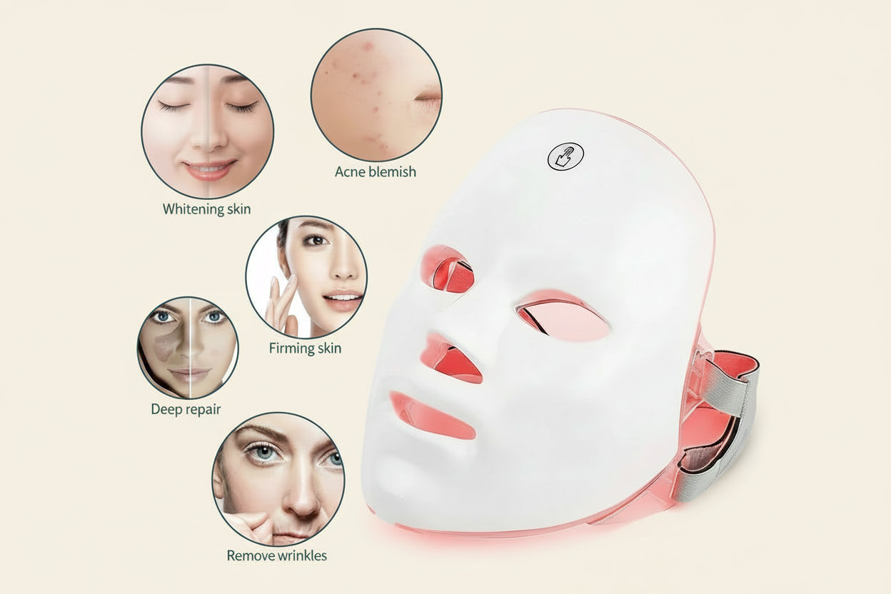 Masque LED de soin professionnel skincare