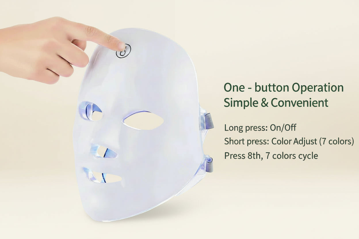 Masque LED de soin professionnel skincare